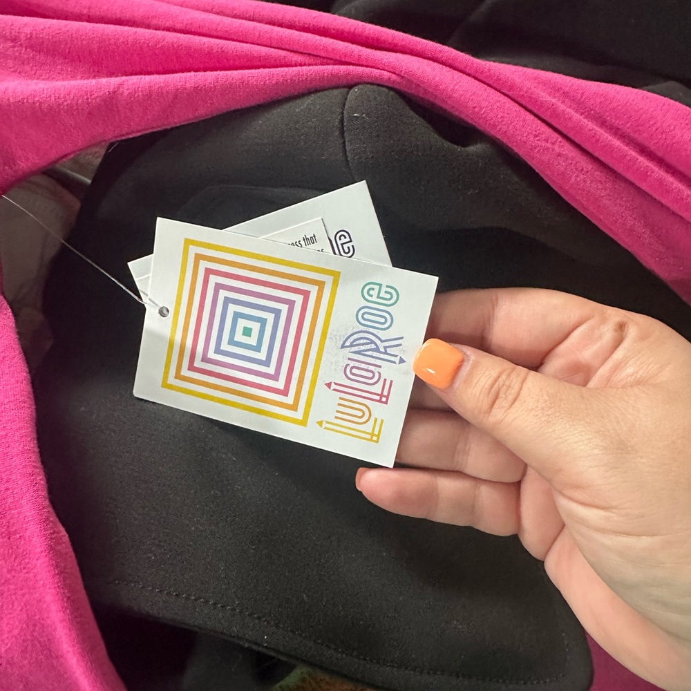 LuLaRoe Pink hoodie “the struggle is real” nwt - Picture 2 of 4